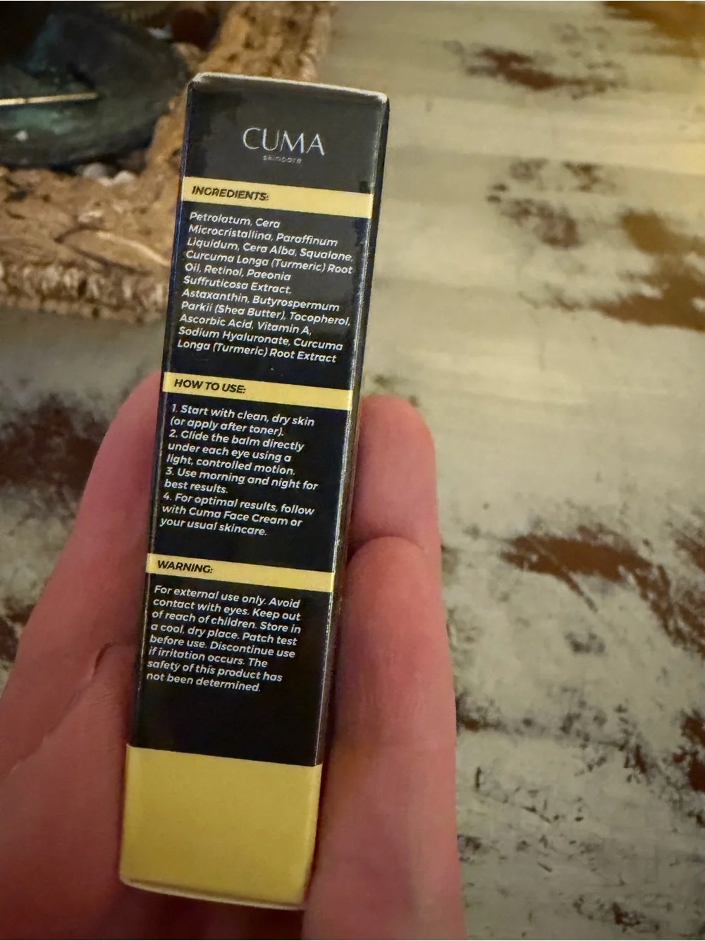 CUMA Skincare Cumabalm Lip Balm - If you've wanted to try no hassel low cost way